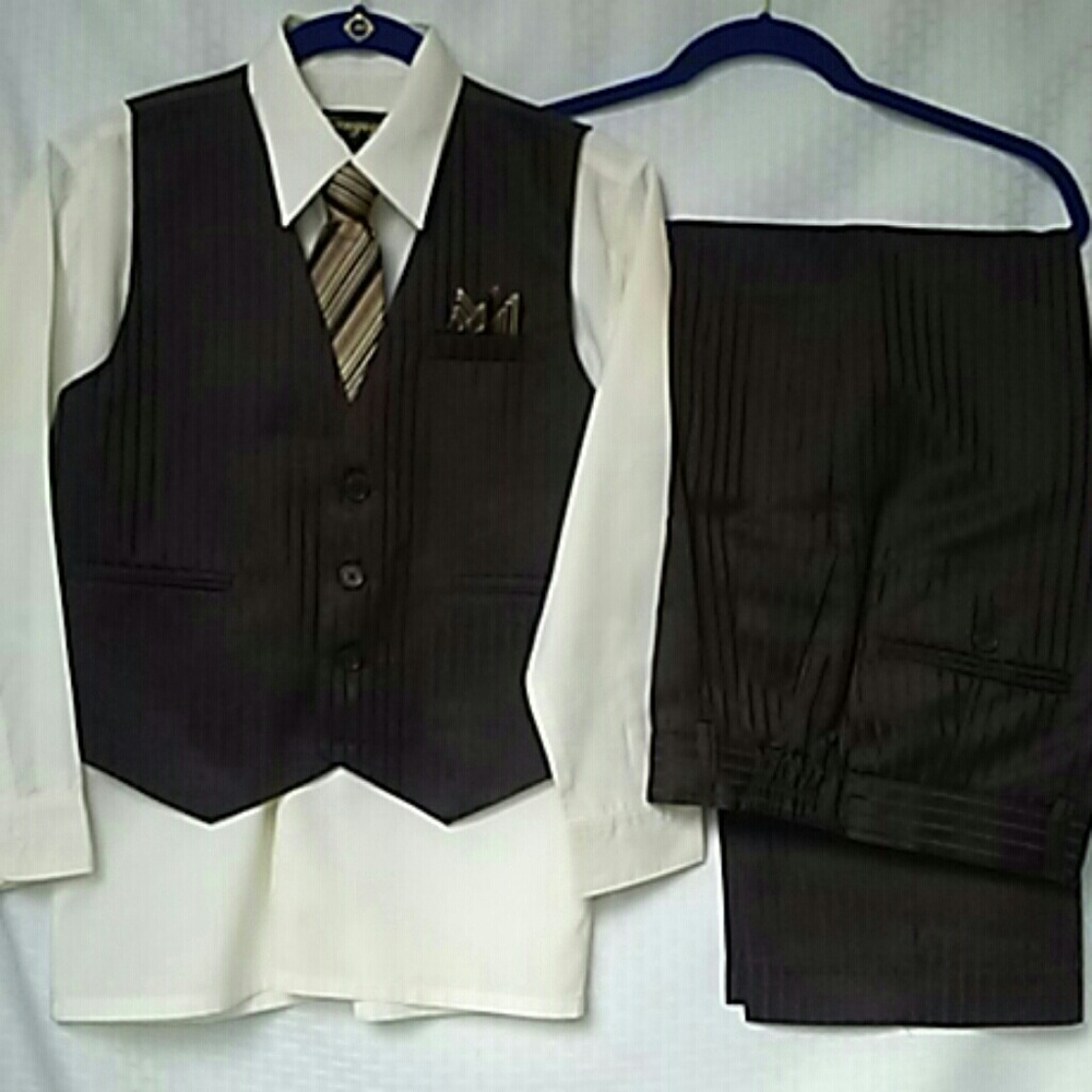 Vangogh Four Piece Dress Pants Set